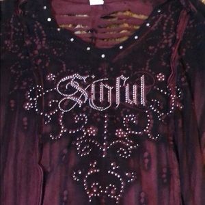 Sinful long sleeve shirt